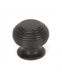Aged Bronze - Beehive Cabinet/Cupboard Knob - 30mm - Anvil 90339