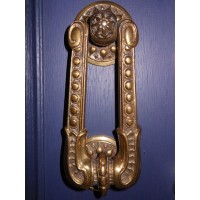 Regency Door Knocker - Antique Brass