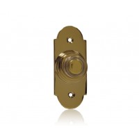 Traditional Arch - Lighted Bell Push - Brass