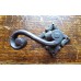 Oxford Lever Handle - Hand Forged - Beeswax - PAIR 
