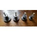 Smooth Iron Cupboard Knobs - 5 Sizes 20mm - 40m