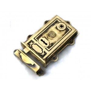 Davenport Brass Rim Lock