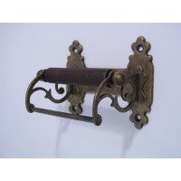 Classic Toilet Roll Holder - Antique Brass