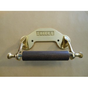 Toilet Roll Holder - Polished Brass