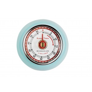 Magnetic Retro Timer - Sax Blue OR Red