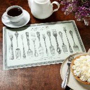 Paper Placemats - Cutlery Designs