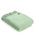 Wafer Throw - Pure New Wool - Laurel Green or Slate 