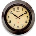 Smiths Metal Wall Clock - Smiths Dial - 25.5 cm - Brown