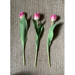 Artificial Tulip - Pink - 3 Styles